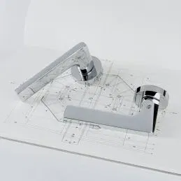 Door handle Gira Colombo Design JM11