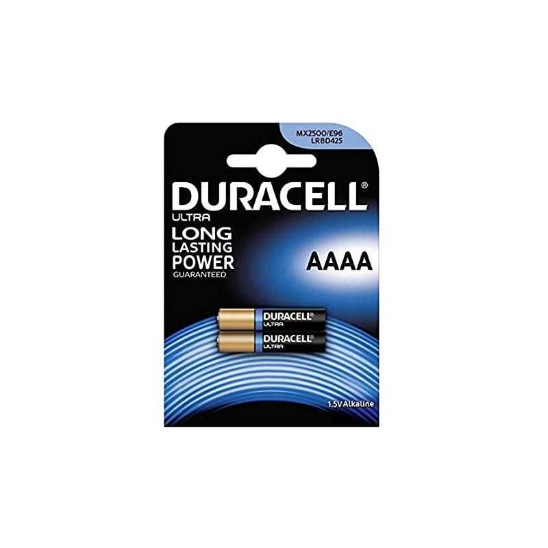 Duracell ULTRA MX2500 AAAA alkaline batteries Microstilo