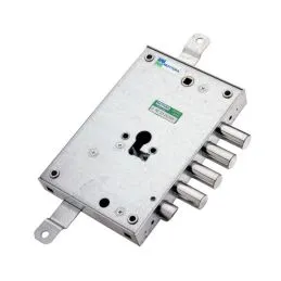 Serratura porta blindata Mottura 85.571 triplice 1/2g cil.euro
