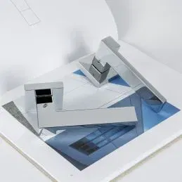 Maniglia Zelda Colombo Design MM11F rosetta bassa