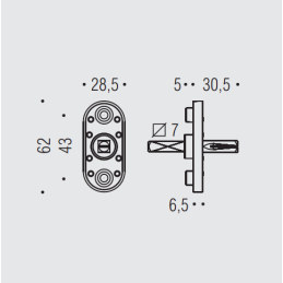 DK-D Colombo Design replace SLIM movement with bolts