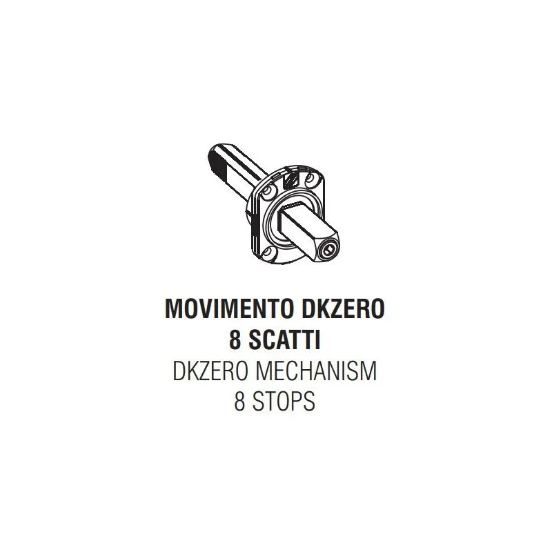 DK-ZERO Colombo Design replace movement with bolts DK-ZERO Colombo Design replace movement with bolts