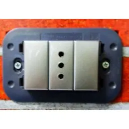 Safe hidden by electrical socket 1 Drawer + SB2 SICURBOX