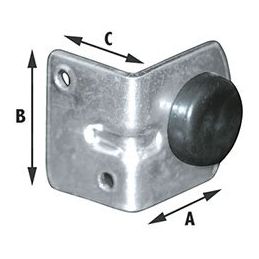 Stop angle for rolling shutters