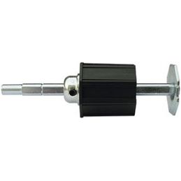 Reinforced adjustable octagonal cap for roller shutter rollers