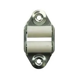 Vertical belt guide for roller shutters roller shutters plastic