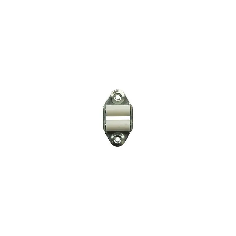Vertical belt guide for roller shutters roller shutters plastic