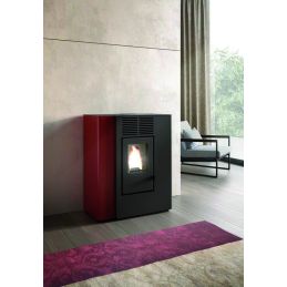 Pellet Stove NELLA Punto Fuoco Kw 9.2 ducted 2 motors