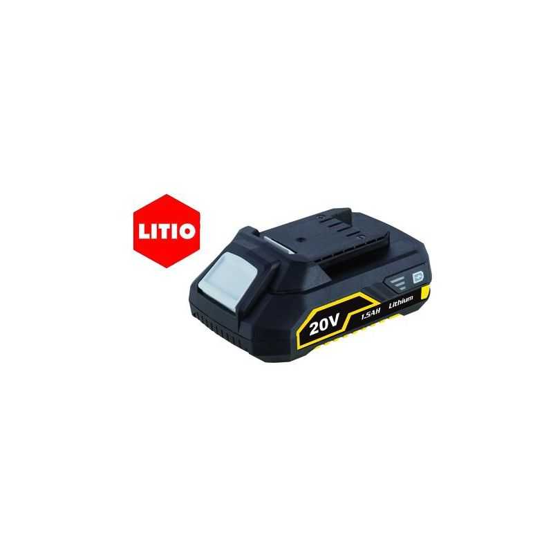 Batteria al litio VIGOR 20V 1.5Ah 90202-35