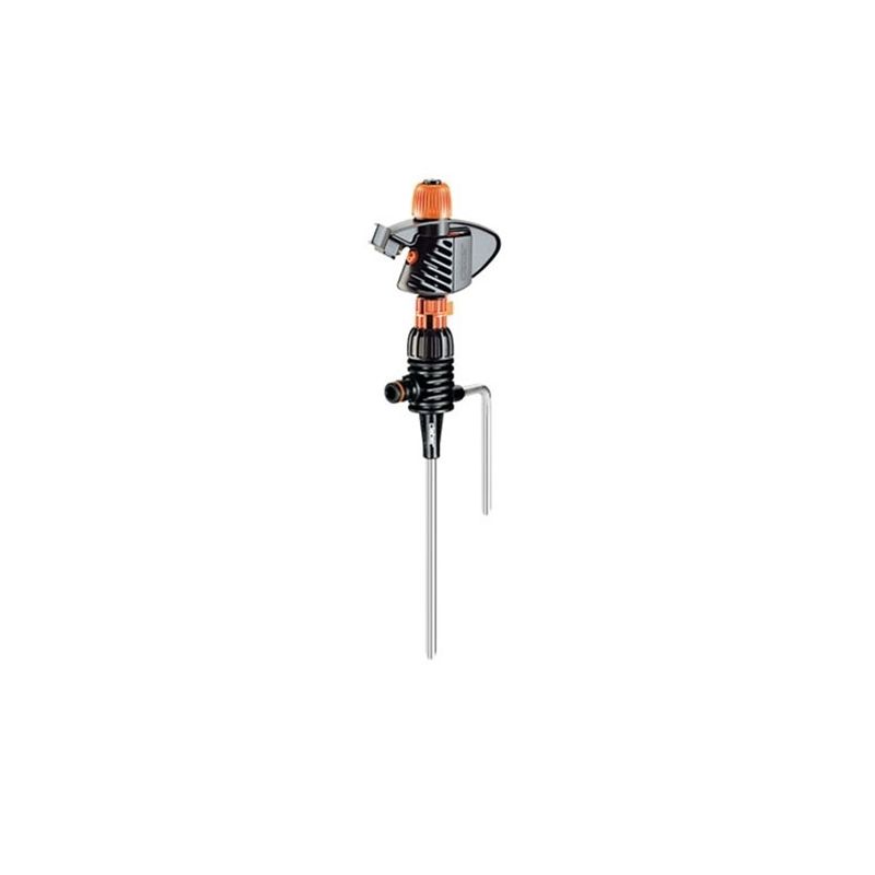 Irrigatore a battente Impact Spike 8707 con supporto Claber