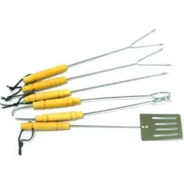 Set utensili INOX per barbecues 5 pz. SANDRIGARDEN 78930-20