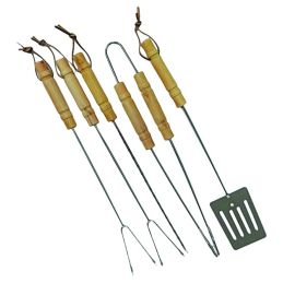 Set utensili INOX per barbecues 5 pz. SANDRIGARDEN 78930-20