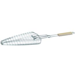 Griglia graticola per barbecue per pesce 61x25,5cm