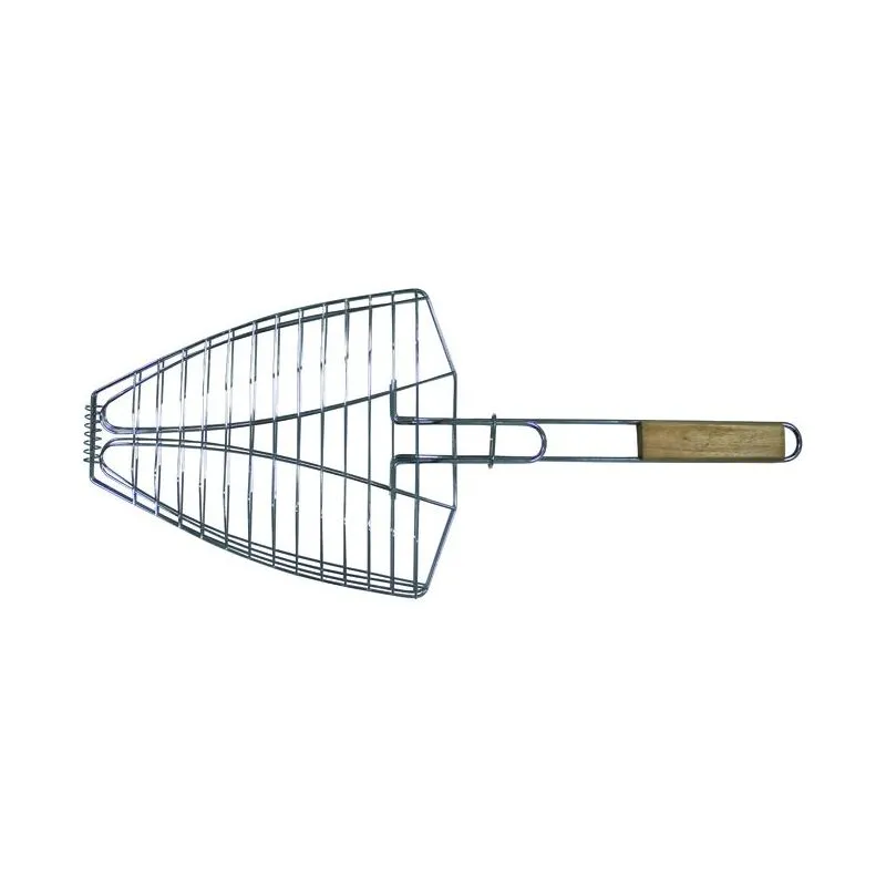Griglia graticola per barbecue per pesce 61x25,5cm Griglia graticola per barbecue per pesce 61x25,5cm