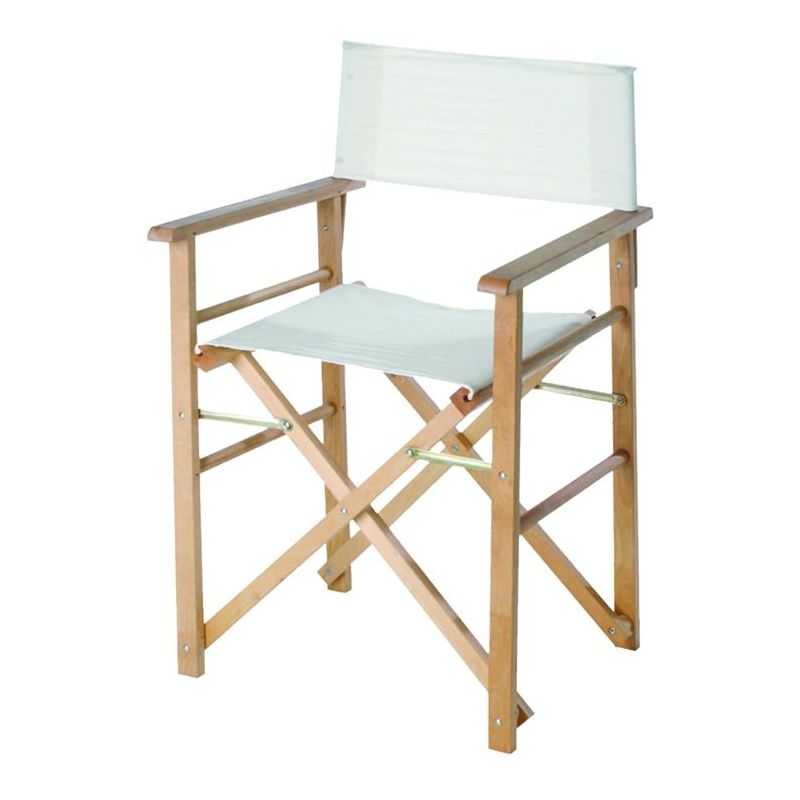 Chair type DIRECTOR wooden VIGOR MONTECARLO