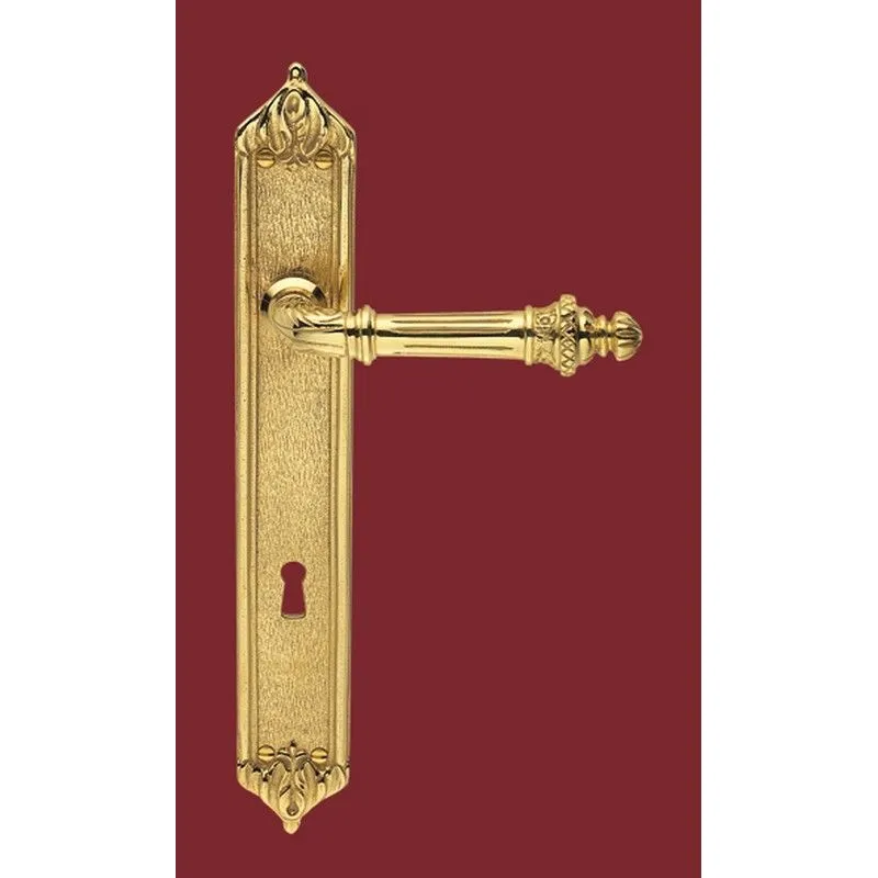Impero Antologhia Handle on plate KIM11PB Impero Antologhia Handle on plate KIM11PB