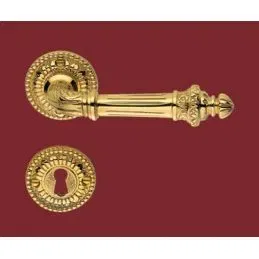 Antique door handle Antologhia IMPERO KIM11R on rose