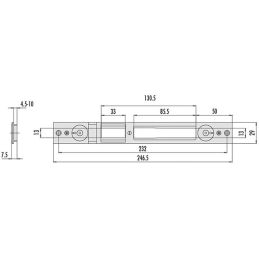 Byblos Antologhia Window handle KBY12