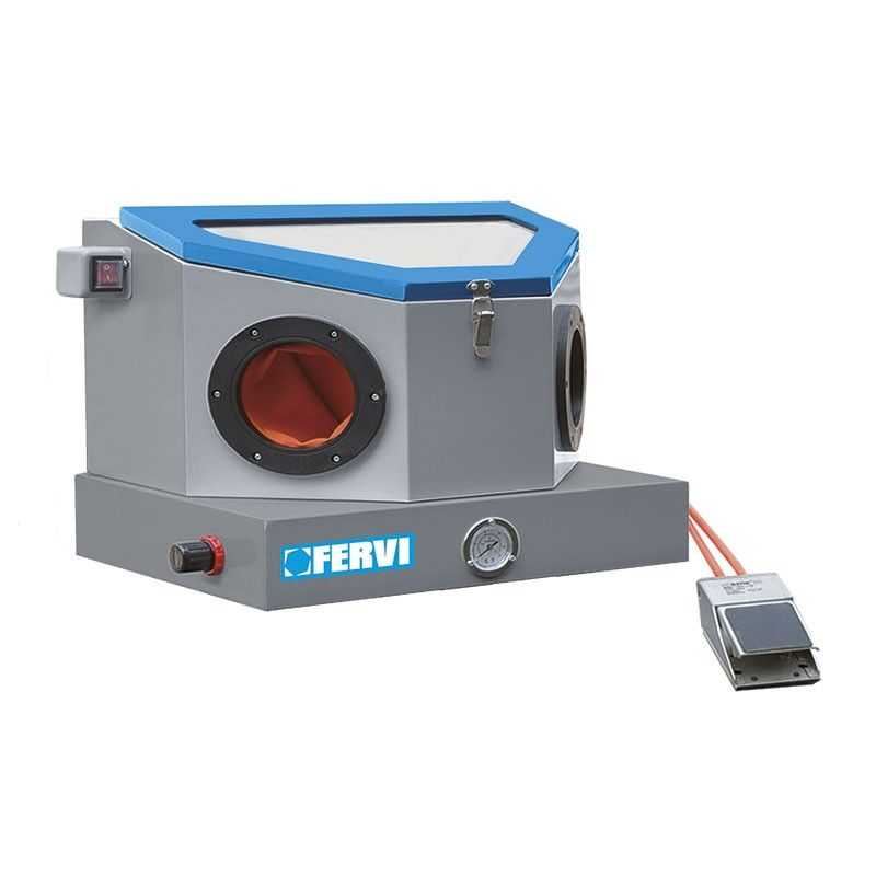 Fervi bench mini sandblaster 0490