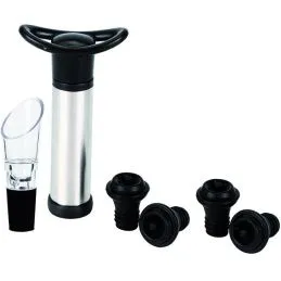 VIGOR MITO wine saver pump in 4 caps kit