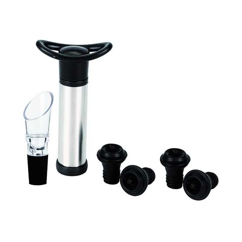 VIGOR MITO wine saver pump in 4 caps kit