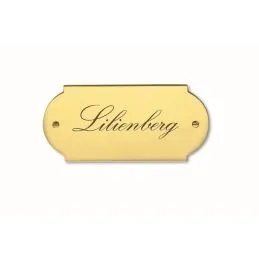 Ottocento Antologhia Targa ottone KOT118