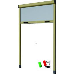 Zanzariera verticale rullo in Kit finestre altezza 170cm.