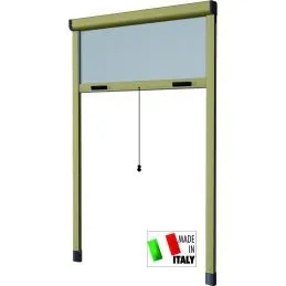 Zanzariera verticale rullo in Kit finestre altezza 170cm.
