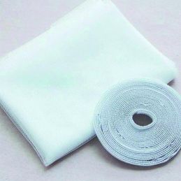 'DIY' mosquito net with velcro for door 1.4x2.5mt.