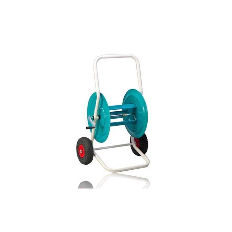 Carrello avvolgitubo in metallo Iba 1FK100 - 130 mt - ruote pne