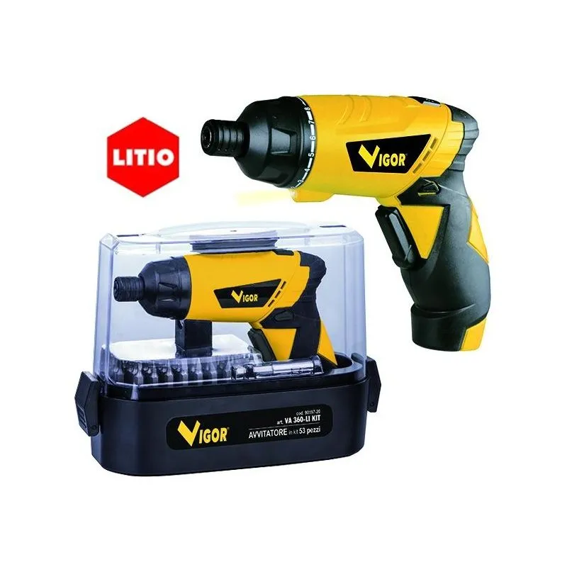 VIGOR VA-360 lithium cordless screwdriver