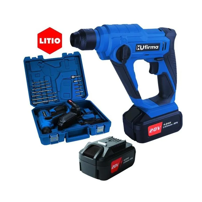 HU-FIRMA HU-TS20 / LI cordless hammer drill set 20V 4Ah