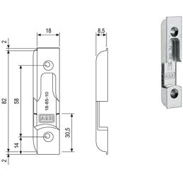 AGB 1692.01 ratchet plate