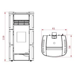 Palazzetti Ecofire Anna Pro 2 pellet stove 9