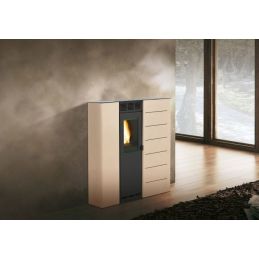 Stufa a pellet Palazzetti Ecofire Violetta 7Kw