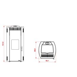 Palazzetti Giorgia pellet stove 9