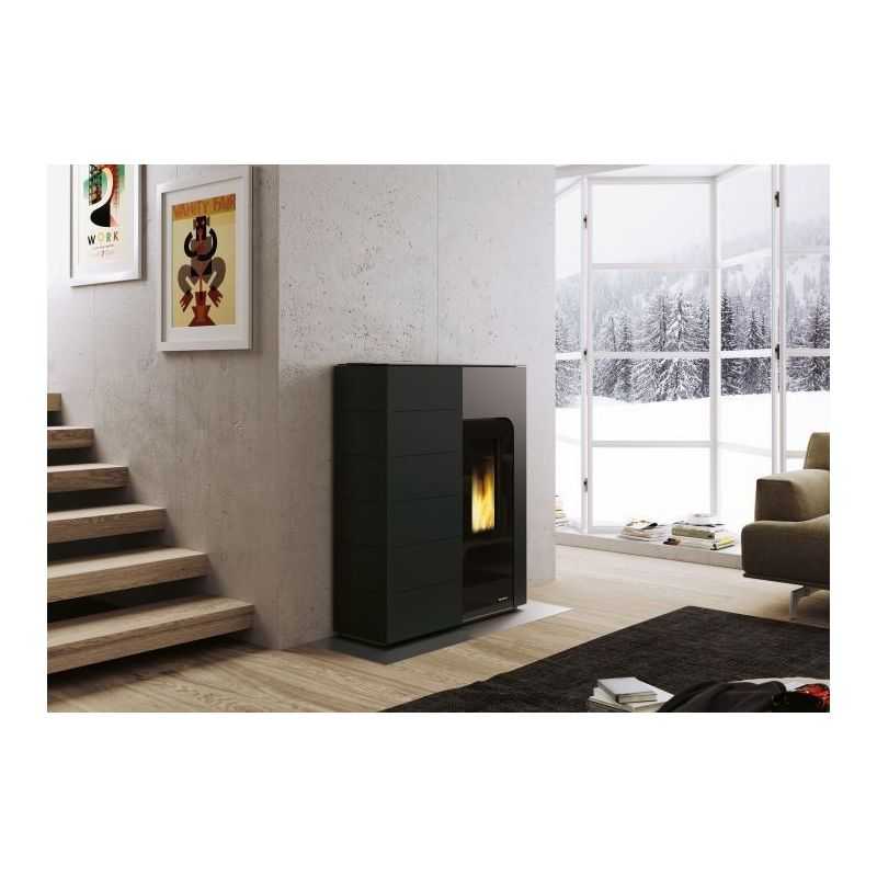 Stufa idro pellet Palazzetti Ecofire Ginger Idro 14 acqua