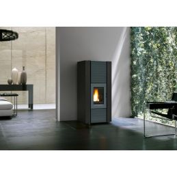 Stufa idro pellet Palazzetti Ecofire Martina Idro Lux 10 acqua