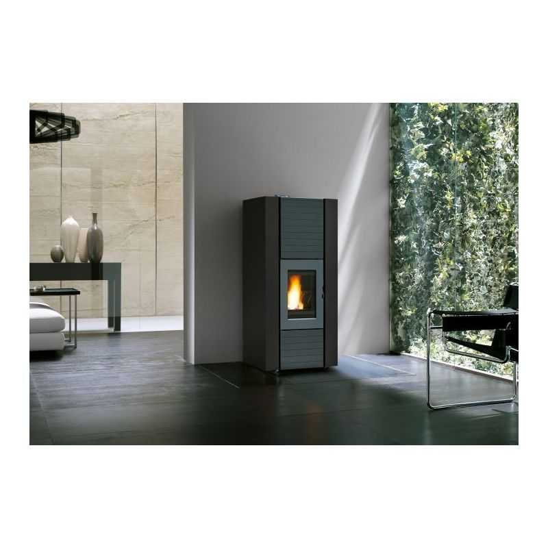 Stufa idro pellet Palazzetti Ecofire Martina Idro Lux 10 acqua