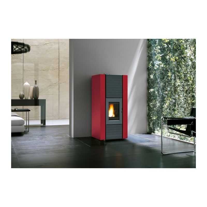 Stufa idro pellet Palazzetti Ecofire Martina Idro Lux 15 acqua