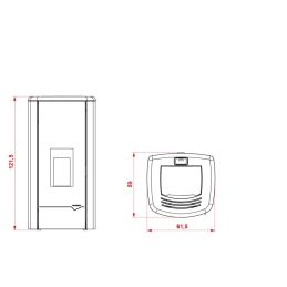 Palazzetti Ecofire Mirella Idro 10 water pellet stove