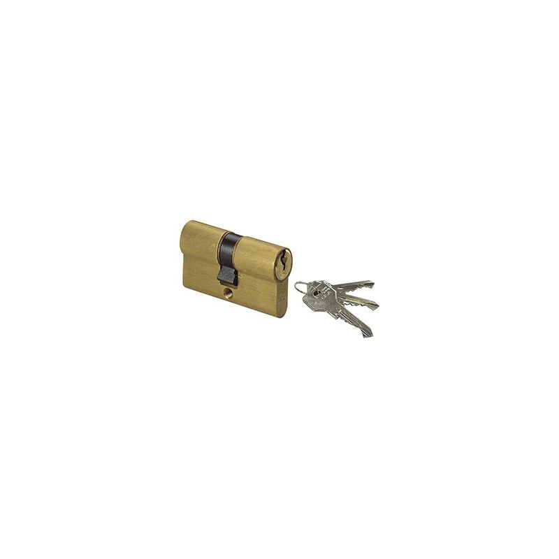 Euro profile cylinder Double Cisa 0G300 brass