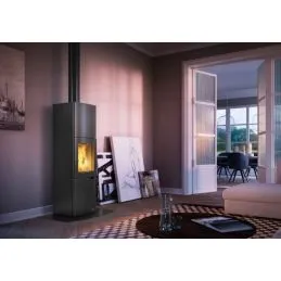 Stufa a legna Palazzetti Eva S ventilata 8 Kw