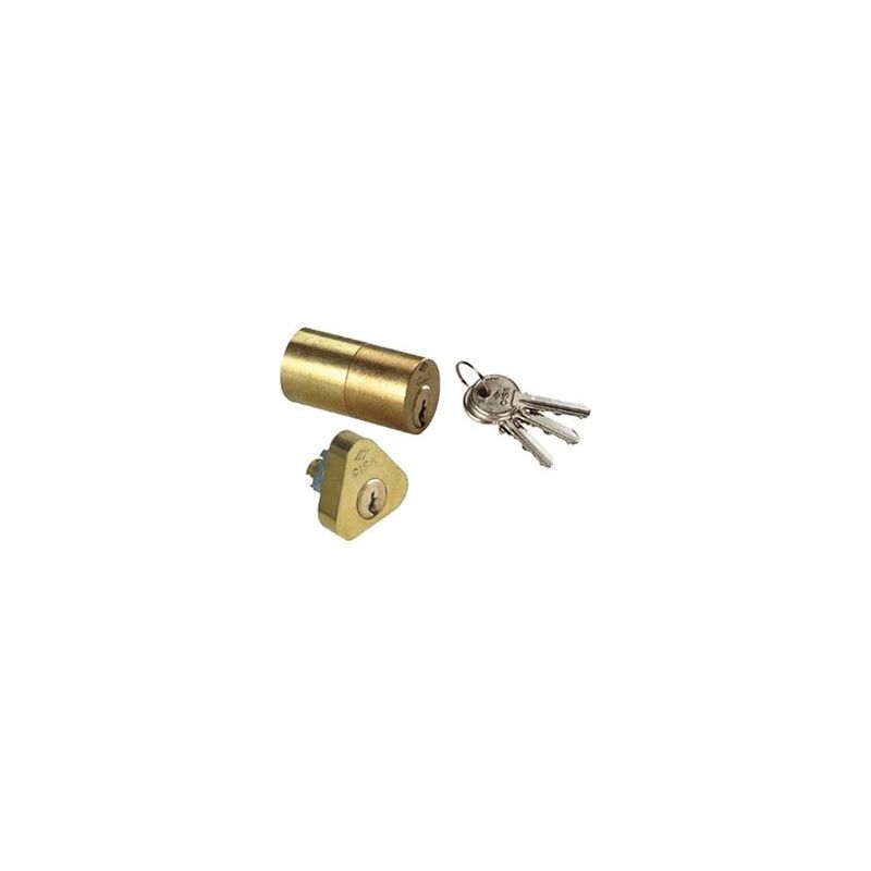 CISA 02106 round cylinder pair for locks to be applied