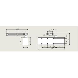 DORMA TS72 BCA arm door closer