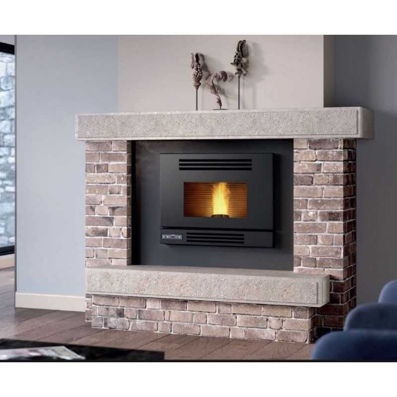 Montegrappa MIGLIO 8.5 Kw 4 star pellet fireplace insert