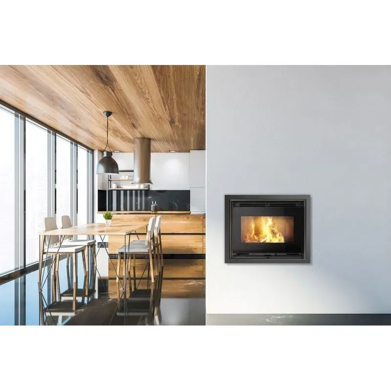 Montegrappa COMPACT 80V 4 star wood fireplace insert