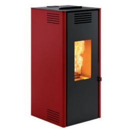 Ducted pellet stove Caminetti Montegrappa RETTA 11.5 Kw