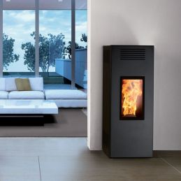 Stufa a pellet Caminetti Montegrappa NOIR EVO NPS7 7 Kw