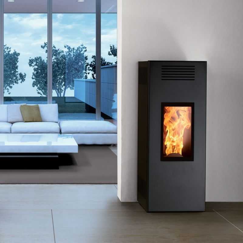 Pellet stove Caminetti Montegrappa NOIR EVO NPS7